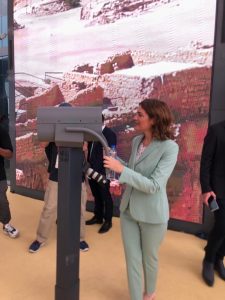 השרה להגנת הסביבה בביתן הישראלי באקספו דובאי